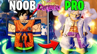 Noob To Pro Ep1 Anime Crusader Roblox