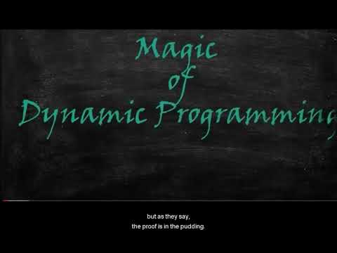 Magic of Dynamic Programming Final Project Presentation
