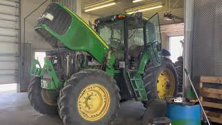 John Deere 7520 Hard Start by Laban Miller 250 views 6 months ago 6 minutes, 30 seconds