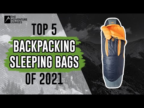 Top 5 Best Backpacking Sleeping Bags For Men Of 2021 - YouTube
