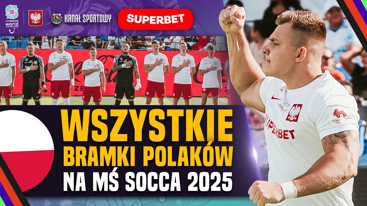POLSKA MISTRZEM ŚWIATA W SOCCA! ZOBACZ WSZYSTKIE GOLE BIAŁO-CZERWONYCH W DRODZE PO ZŁOTY MEDAL!