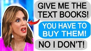 r\/EntitledPeople - KAREN REFUSES TO PAY FOR TEXT BOOKS!