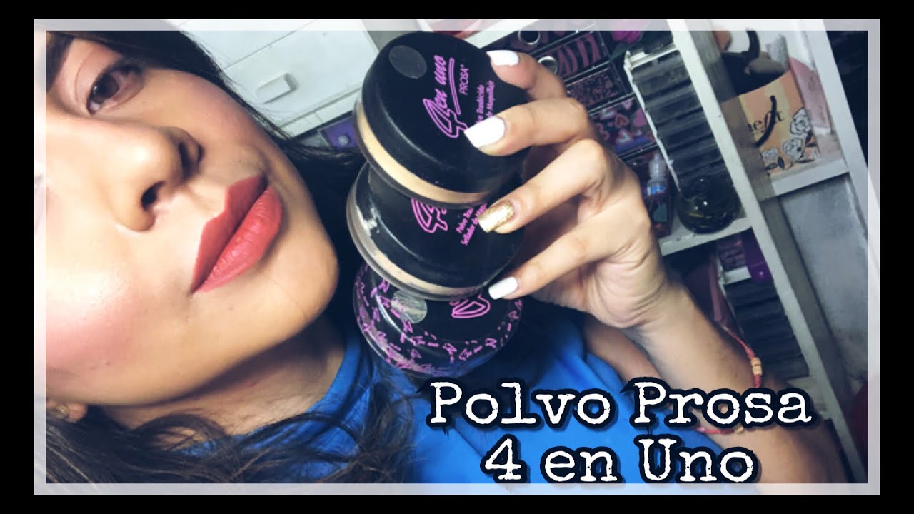 Reseña Polvo de Arroz Prosa 4 en Uno ¿FUNCIONA? | JackyePeralta