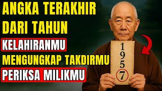 Apa Arti ANGKA TERAKHIR dari Tahun Kelahiranmu, Kamu Akan TERKEJUT. Kebijaksanaan Buddha