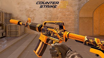 CS2 M4A1-S | Golden Coil - Skin showcase all floats [4K60FPS]