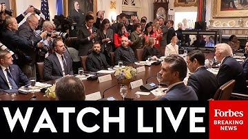 LIVE: President Trump Welcomes Ukrainian President Volodymyr Zelensky To The White House