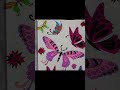 Colour with me  art creative shorts colour forfun butterflies artchannel