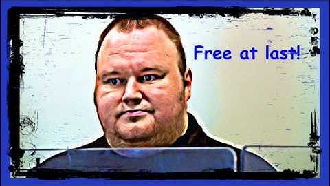 Kim Dotcom Megaupload released on bail