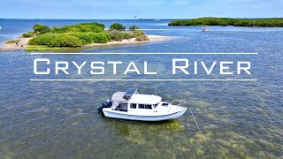 Exploring and Camping Crystal River by Boat