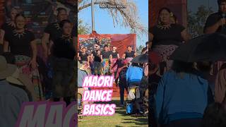 Maori dance lesson