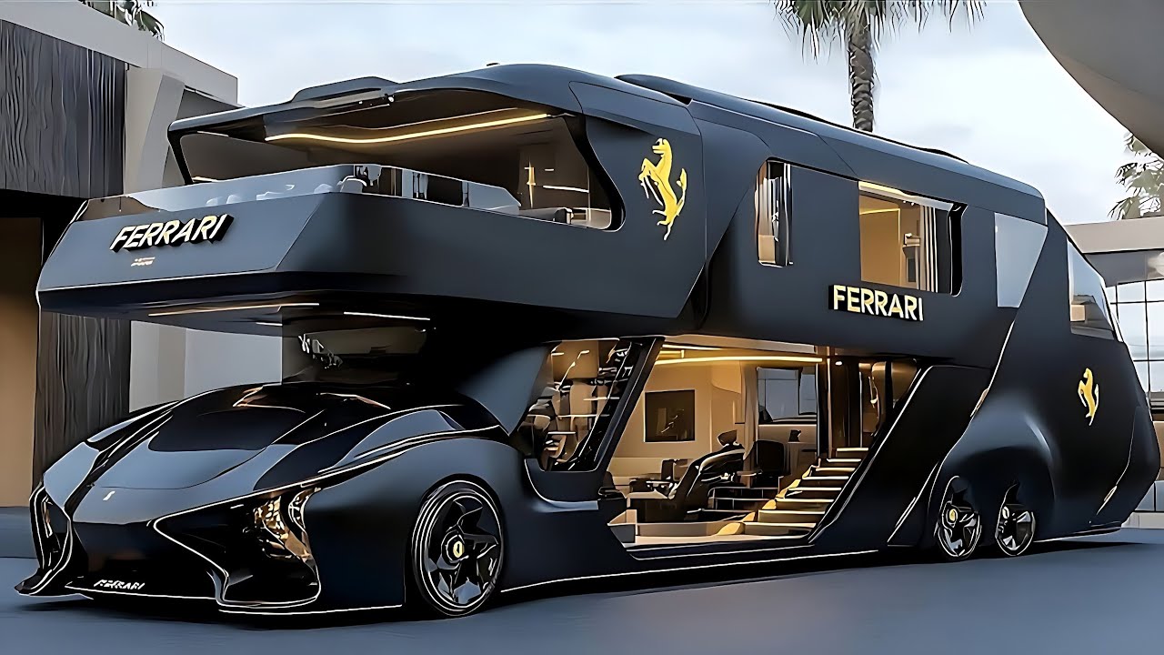 2026 Ferrari Motorhome – The Ultimate Supercar RV Experience - YouTube