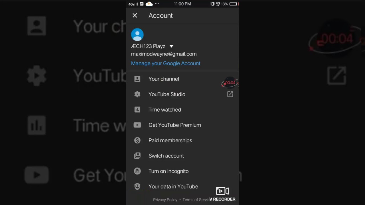 How To Manage Your Account Icon - YouTube