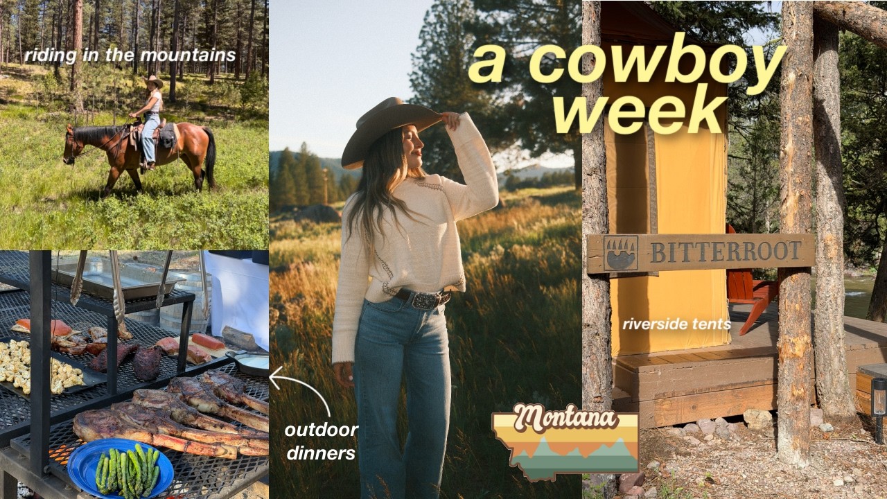 I stayed at a luxury dude ranch for a week...