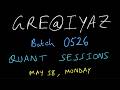 GRE Quant Fundamentals Session | May ’26 GRE@IYAZ Batch