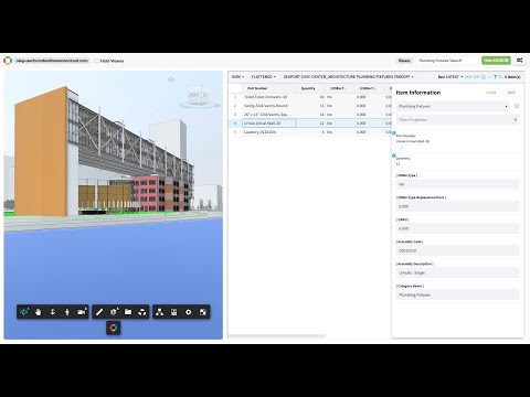 VIDEO: New AECBOM Integration with Autodesk APS (formerly known as Autodesk Forge)