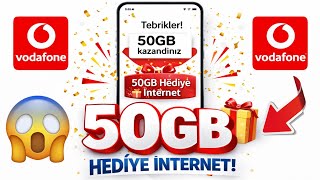 Vodafone Bedava İnternet Nasil Alinir? 50Gb Hedi̇ye İnternet Kazanmak 2026