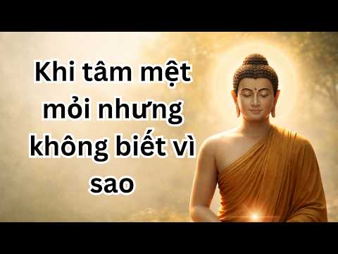 Khi tâm mệt mỏi nhưng không biết vì sao - Lắng Nghe Phật Pháp