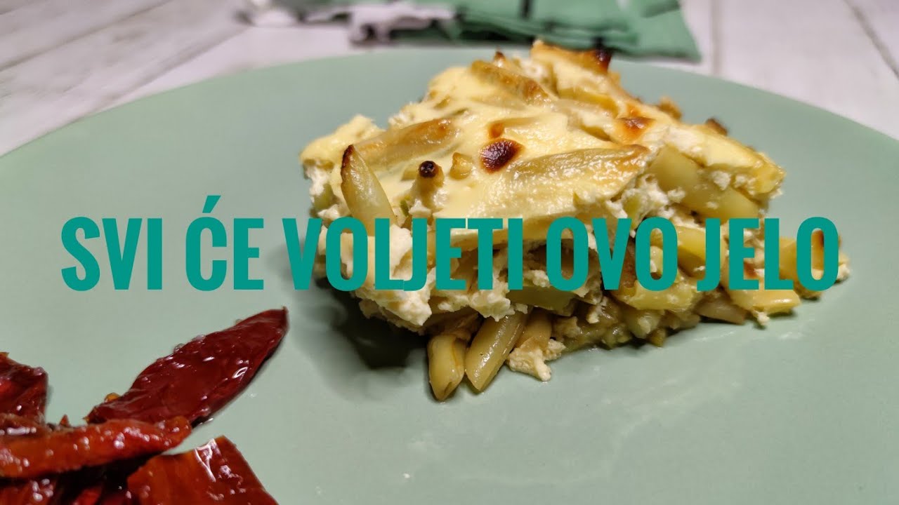 Zapečene mahune (boranija) koje će jesti i oni koji ih ne vole