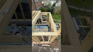 (Day3) two storey timber frame extension