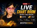 GOLD (XAUUSD) & CRYPTO LIVE TRADING 🔴 Daily Scalping & Levels | Live Chart Room Komal