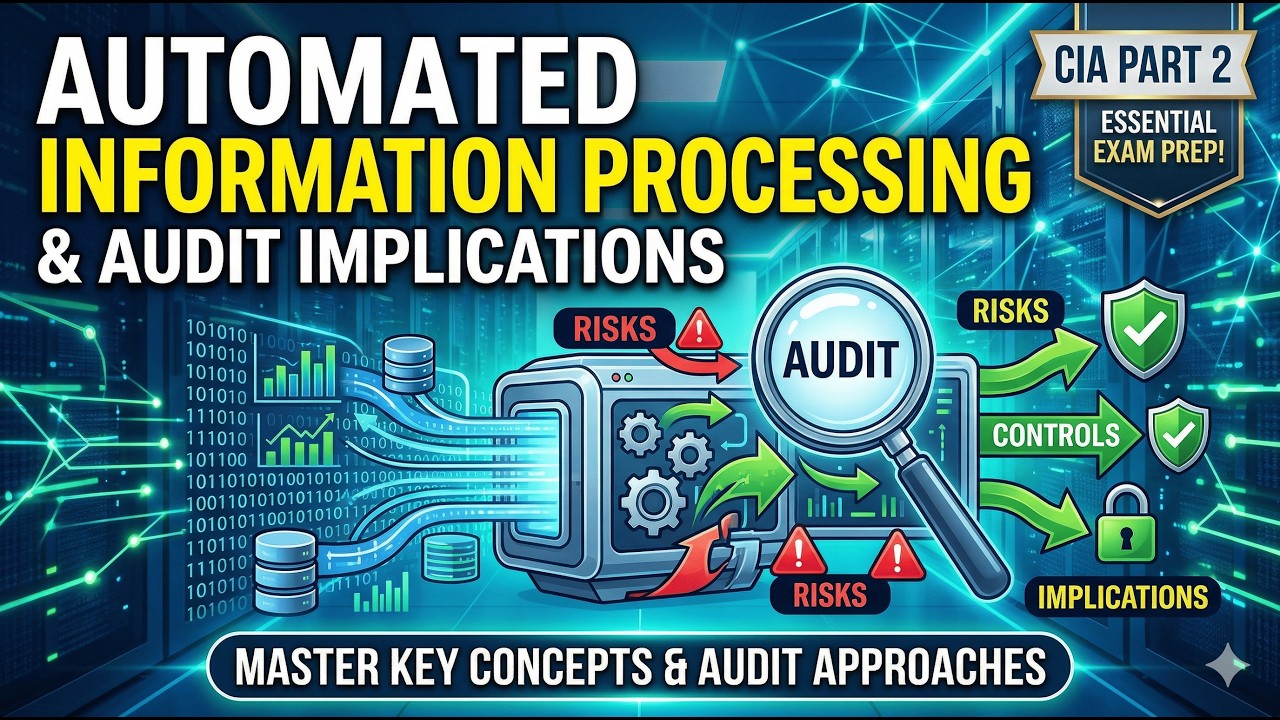 Automated Information Processing and Audit Implications | CIA Part 2 ...