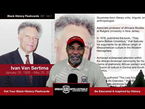 Ivan Van Sertima — The Scholar Who Rewrote the Map of Discovery