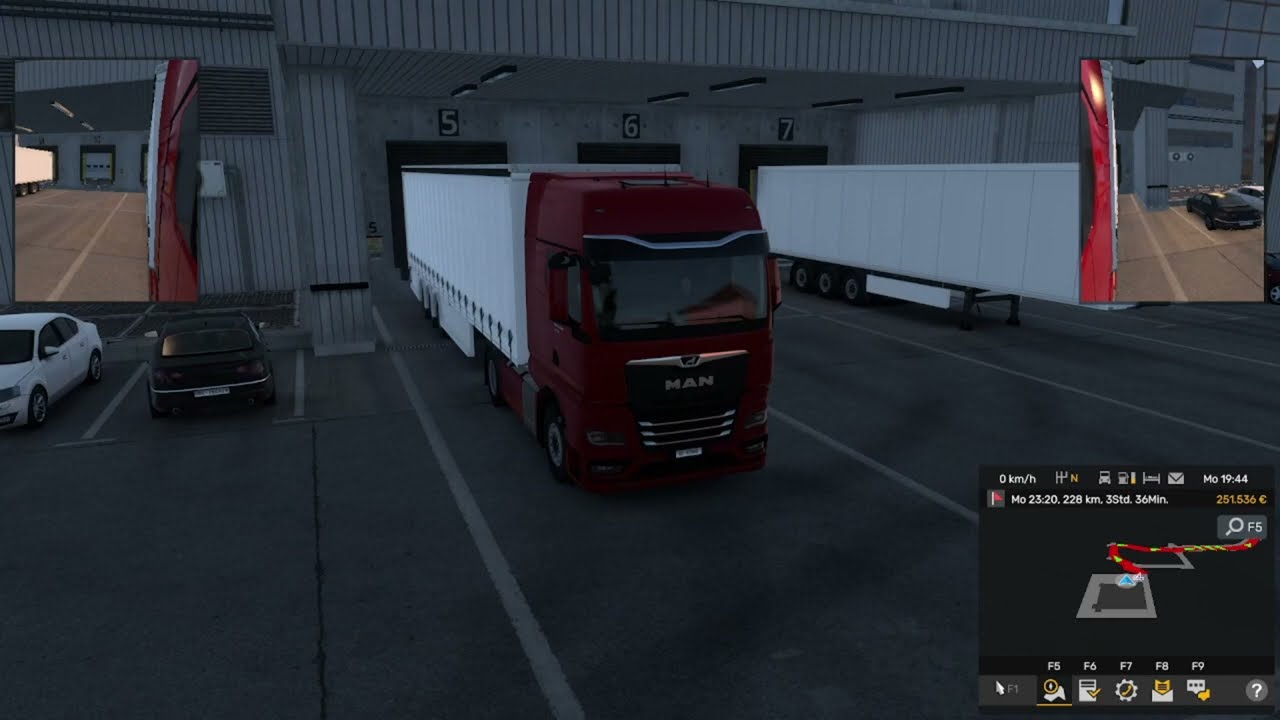 ETS2 - Realistic Transport: Geneve - Dijon (Switzerland - France) | Euro Truck Simulator 2