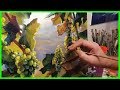 Живопись маслом Грозди винограда Урок рисования красками для взрослых Южаков