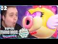 Let's Play Super Mario Bros Wonder + Bellabel Park DLC #02 🌷 NEUER DLC BOSSKAMPF gegen WENDY!