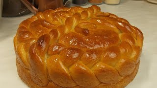 Slavski kolač za početnike (posno) Br.4 - Ritual Bread No 4 (vegan)