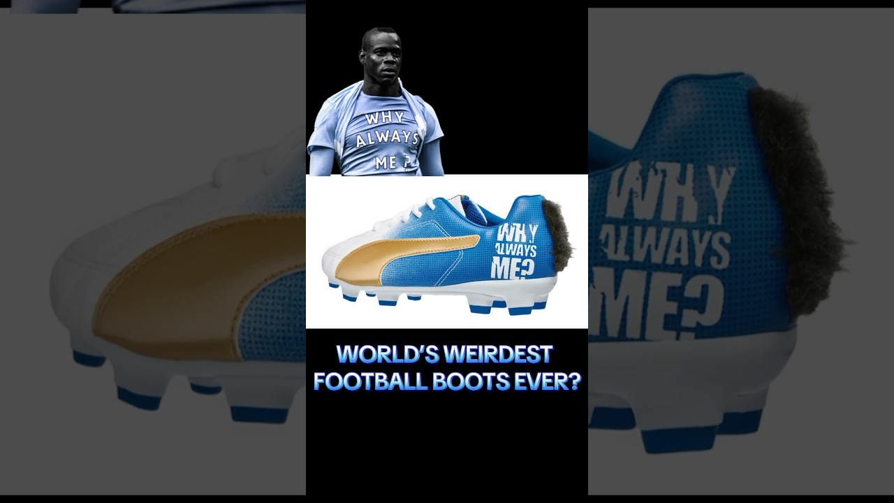 BALOTELLI: If I have a mohawk, my boots need one too! Are these the weirdest boots in football?