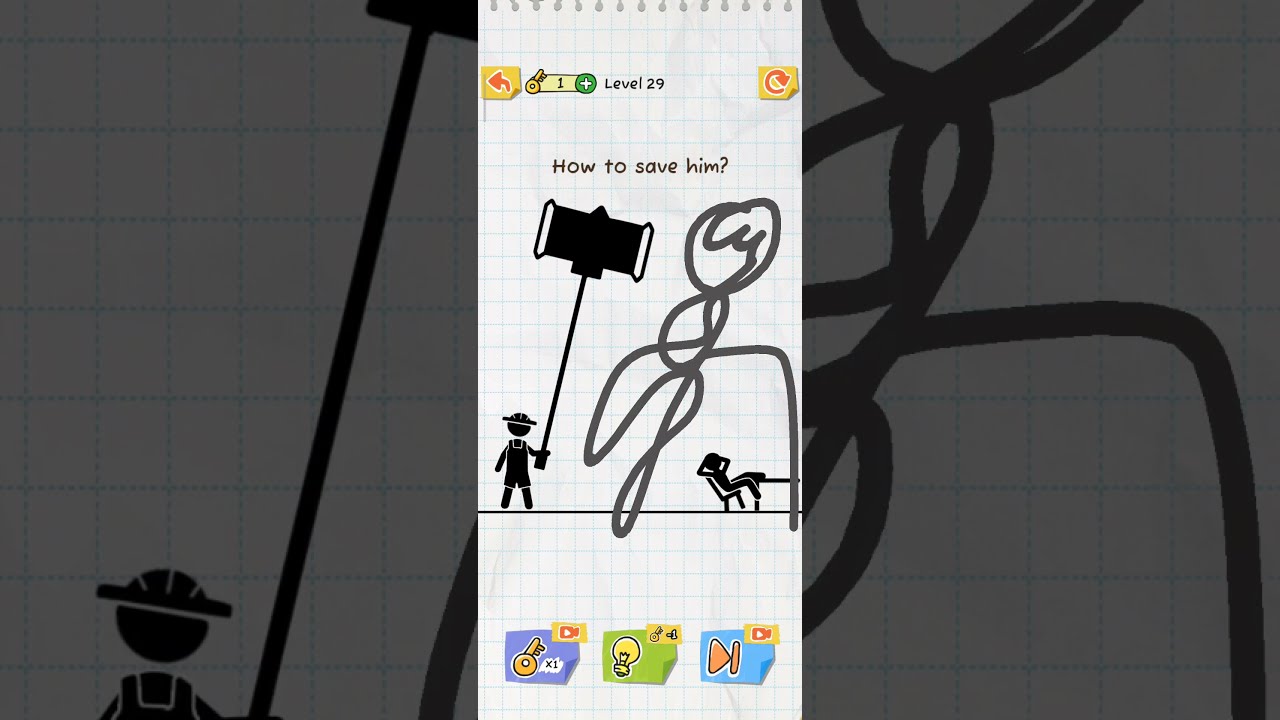 Draw 2 save level 29 #trendingshorts #shorts #very hardest level @viral ...