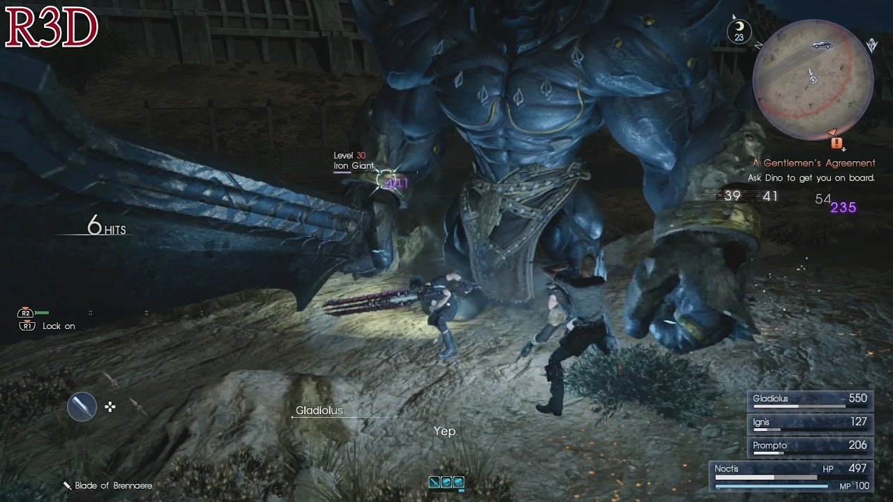 Final Fantasy XV - Dangerous Night Driving and Fighting [English, Full  1080p, 60 FPS] - YouTube