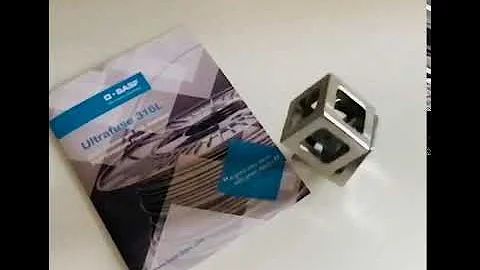 Ultrafuse 316L Interlocking Cubes