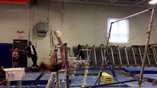 Tara Walsh - Class of 2020 - partial bar routine - Tkachev, bail, half in half out dismount
