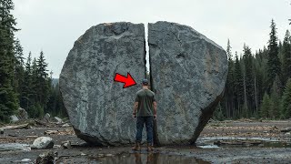 Lightning Split Boulder in Half, What Rangers Found Beneath Changed History!
