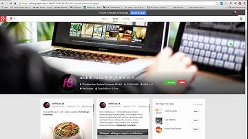 Google+ editing business information