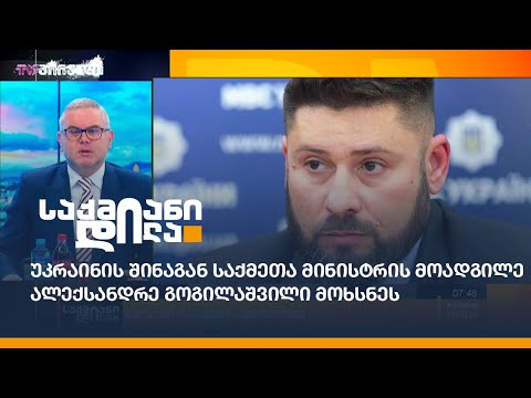 უკრაინის შინაგან საქმეთა მინისტრის მოადგილე ალექსანდრე გოგილაშვილი მოხსნეს