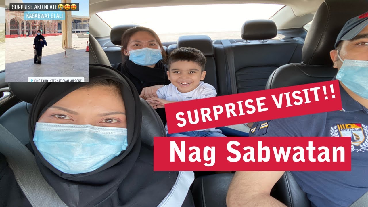 SURPRISE Surprise!! Ate visit us ❤️ Thank You honey | Saudi-Filipina family