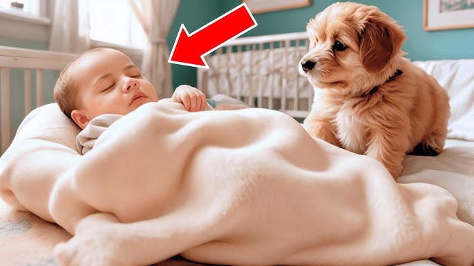 6-Month-Old Paralyzed Baby Falls Asleep. Look What the Puppy Did Next—It’s  a Miracle.