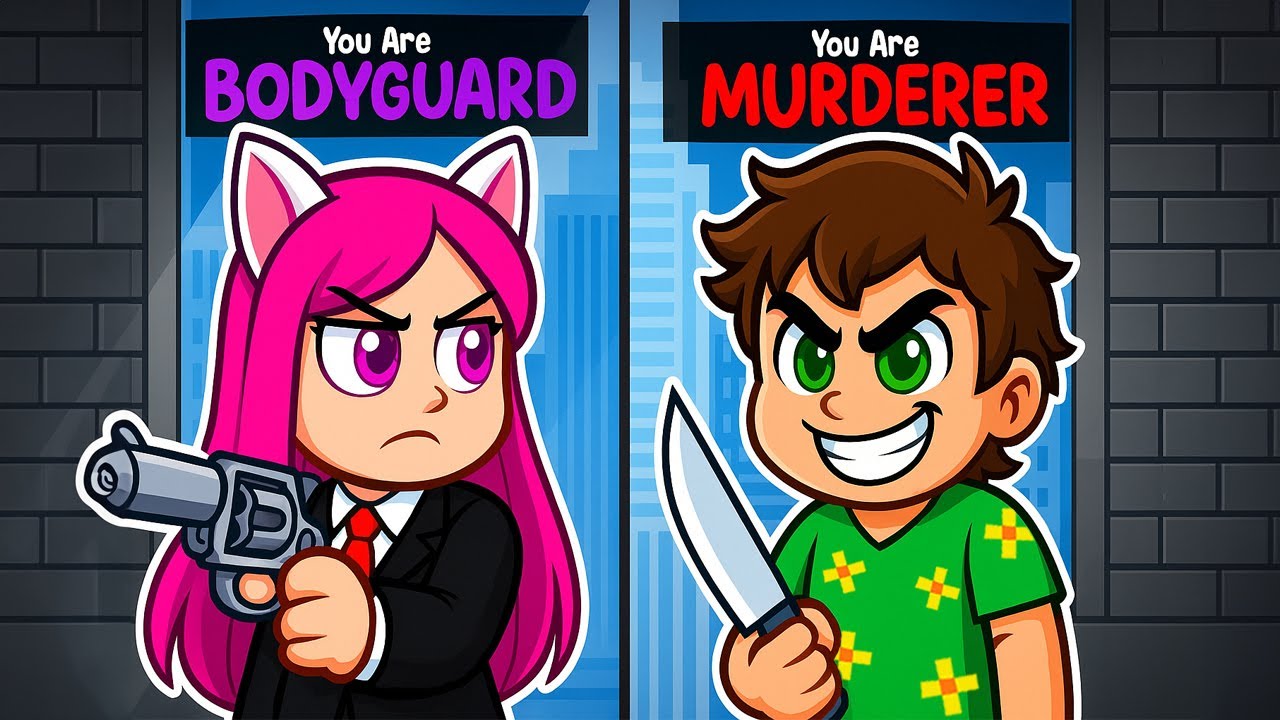 Am ANGAJAT un *BODYGUARD* in Murder MYSTERY 2 pe ROBLOX...