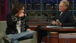 Johnny Depp On Letterman Part 2