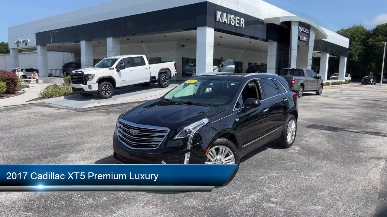 2017 Cadillac XT5 Premium Luxury Sport Utility Deland Orange City