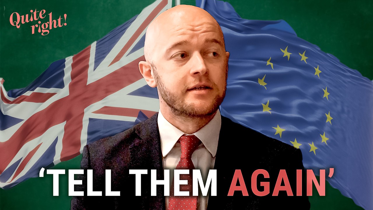Borders, Brexit and Blue Labour – meet the MP taking on his own party | Quite right! LIVE