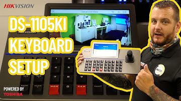 Hikvision DS-1105KI Keyboard Walkthrough & Setup