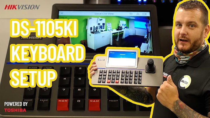 Hikvision DS-1105KI Keyboard Walkthrough & Setup