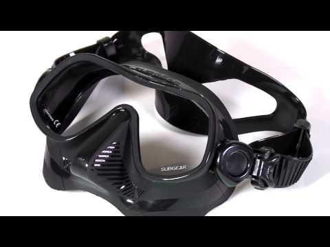 Baron Æble Gymnast 60: Second ScubaLab - SUBGEAR Steel Pro Mask - YouTube