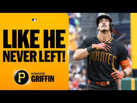 Konnor Griffin homers! | MLB Highlights