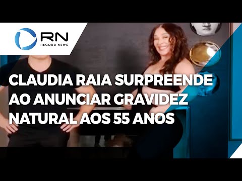 Claudia Raia surpreende fãs e anuncia gravidez natural aos 55 anos