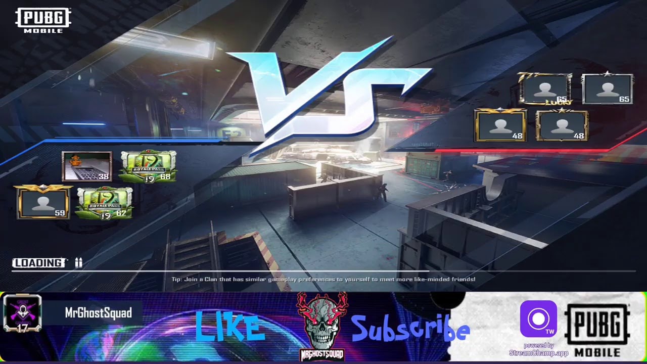 MrGhostSquad Live!! PUBG MOBILE Stream